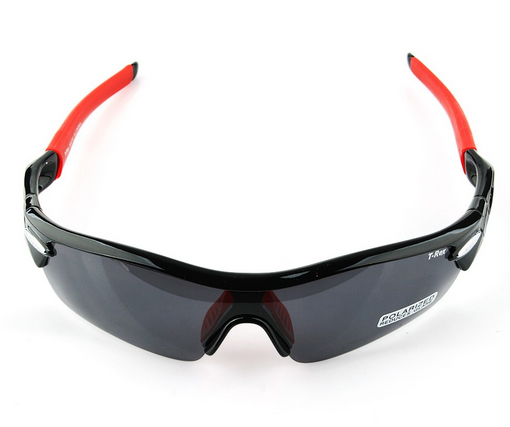 T-rex One-piece Replacement Lens Goggles Glasses Black + Red Frame